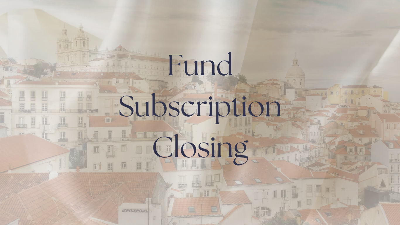 Image about golden visa funds subscription closing