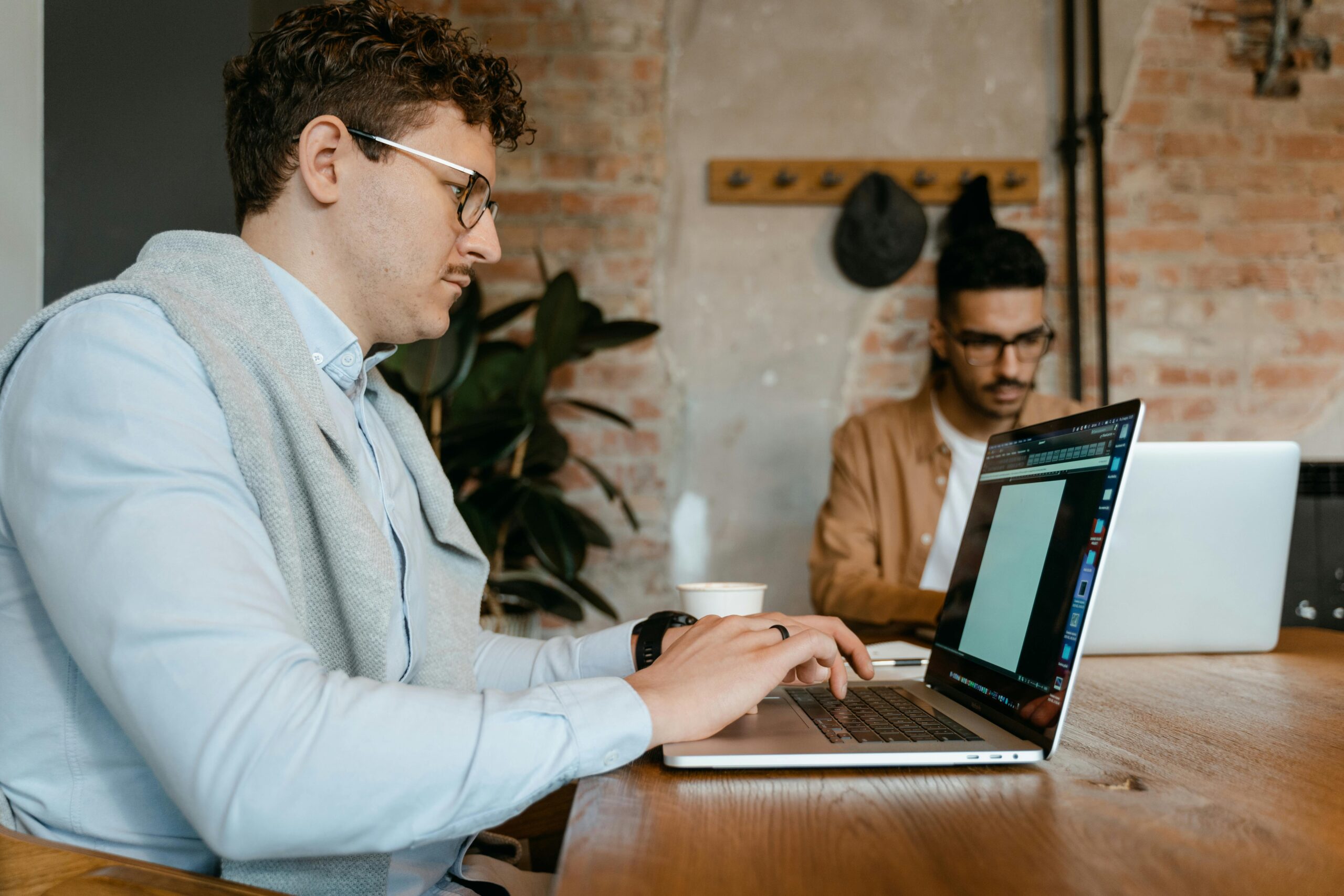 people working at coworking space